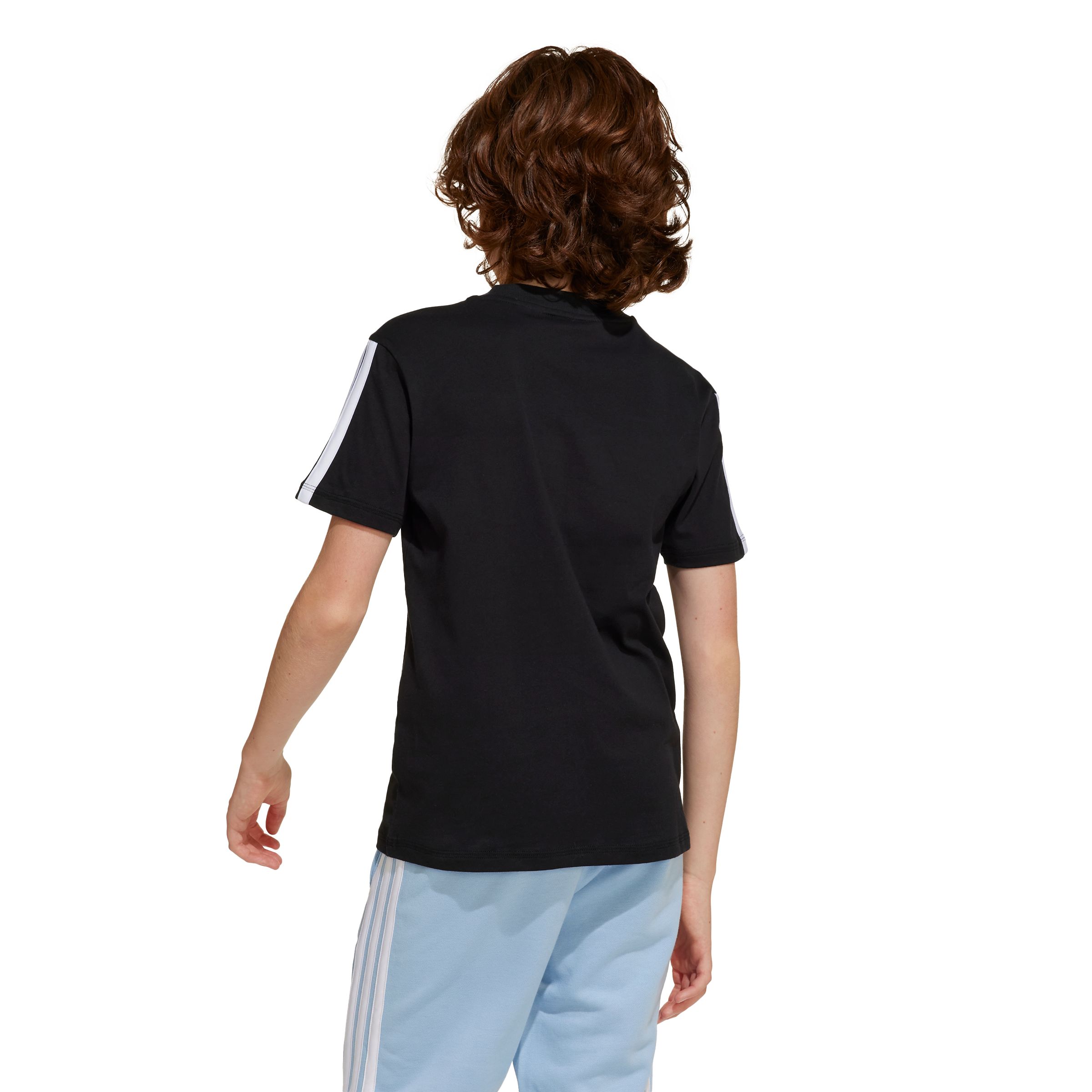 adidas Boys' 3-Stripe T Shirt