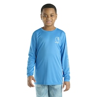Carhartt Boys' Sun Defender™ Long Sleeve Shirt Front_Flat