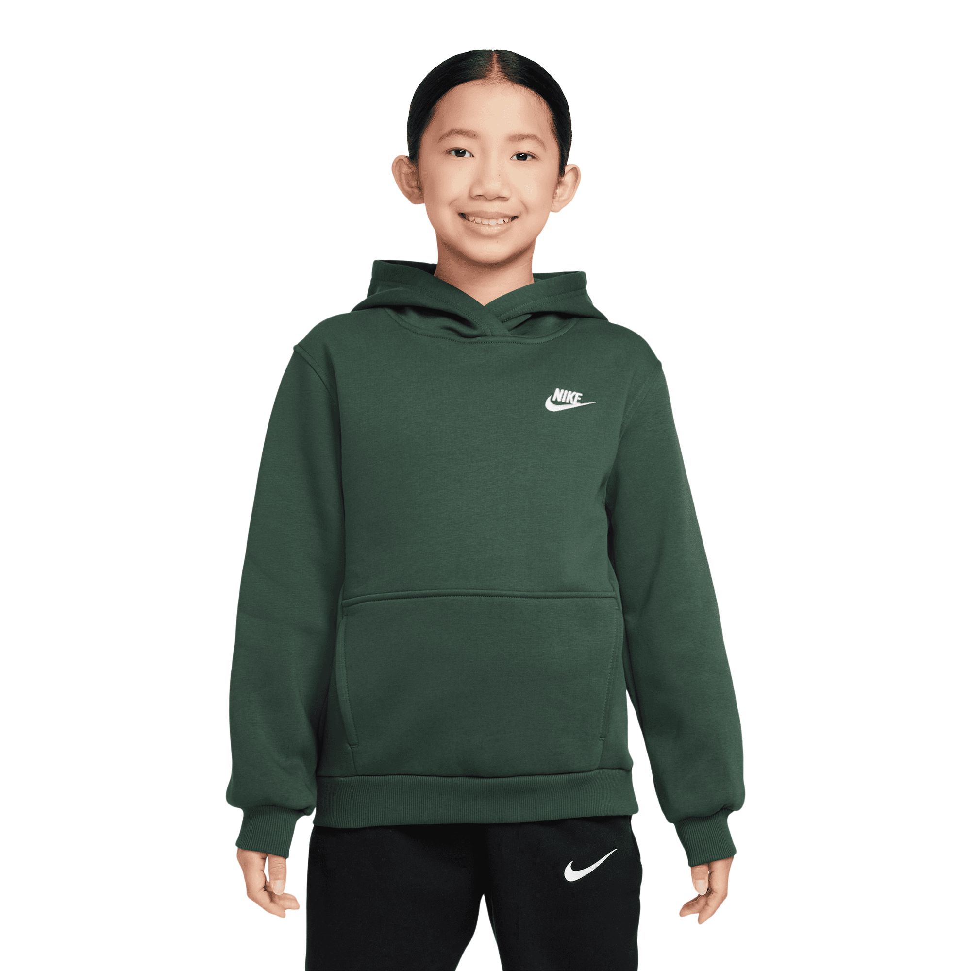Nike Sportswear Boys' Club LBR Pullover Hoodie