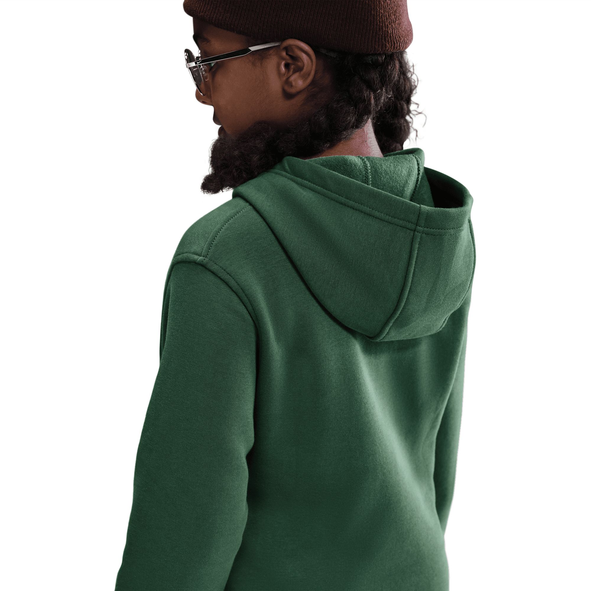 Nike Sportswear Boys' Club LBR Pullover Hoodie