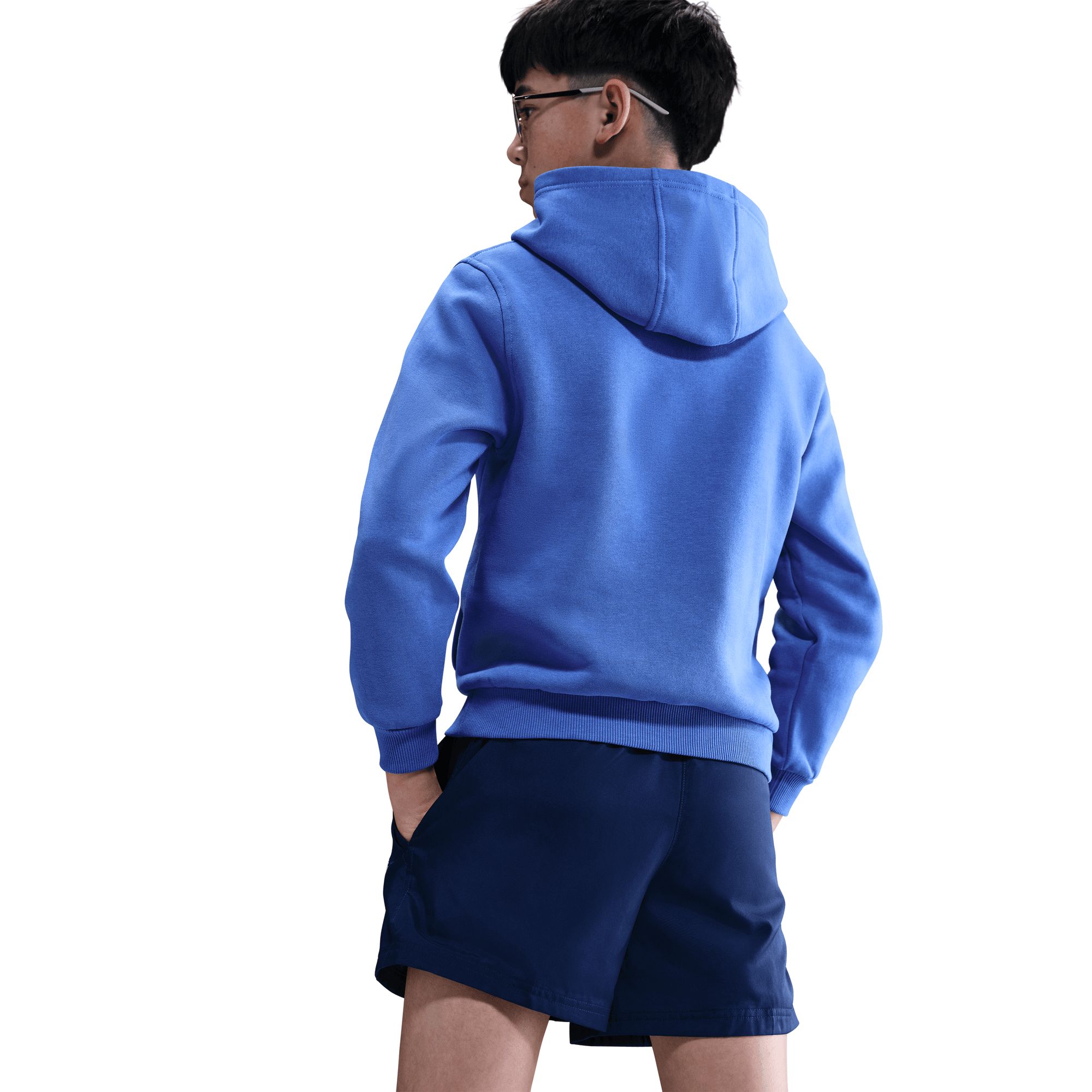 Nike Sportswear Boys' Club LBR Pullover Hoodie