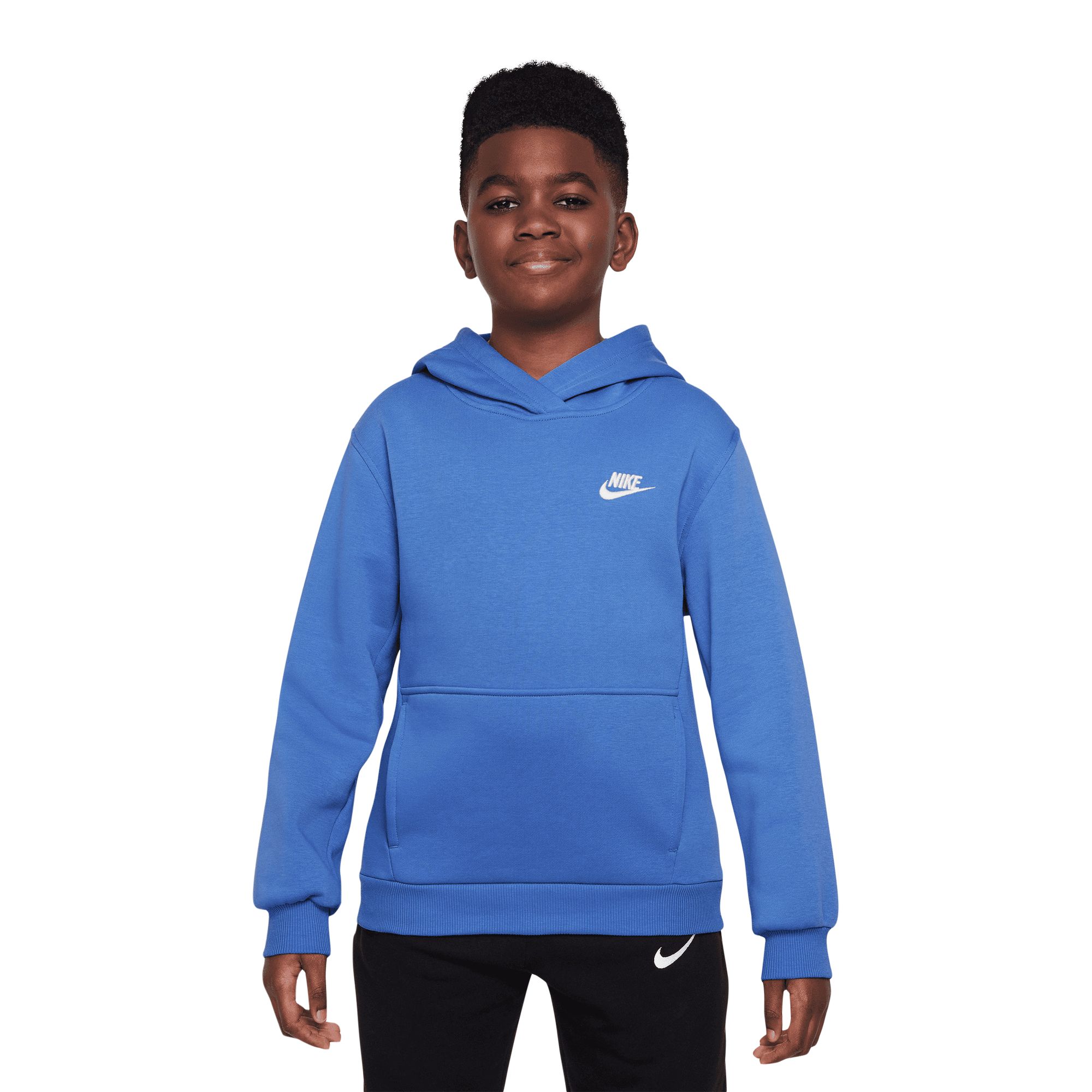 Nike Sportswear Boys' Club LBR Pullover Hoodie