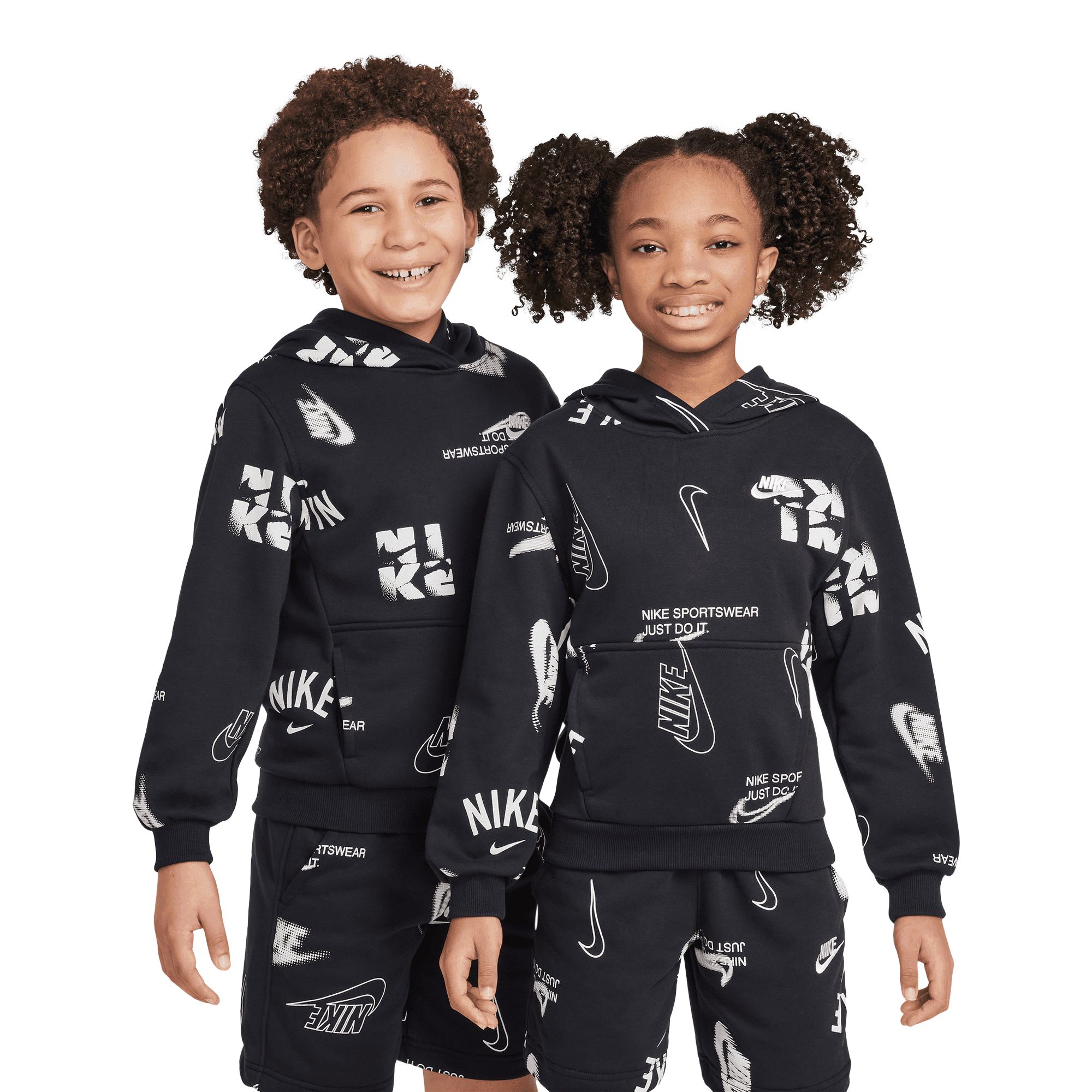 Nike Boys' Club All Over Print Hoodie