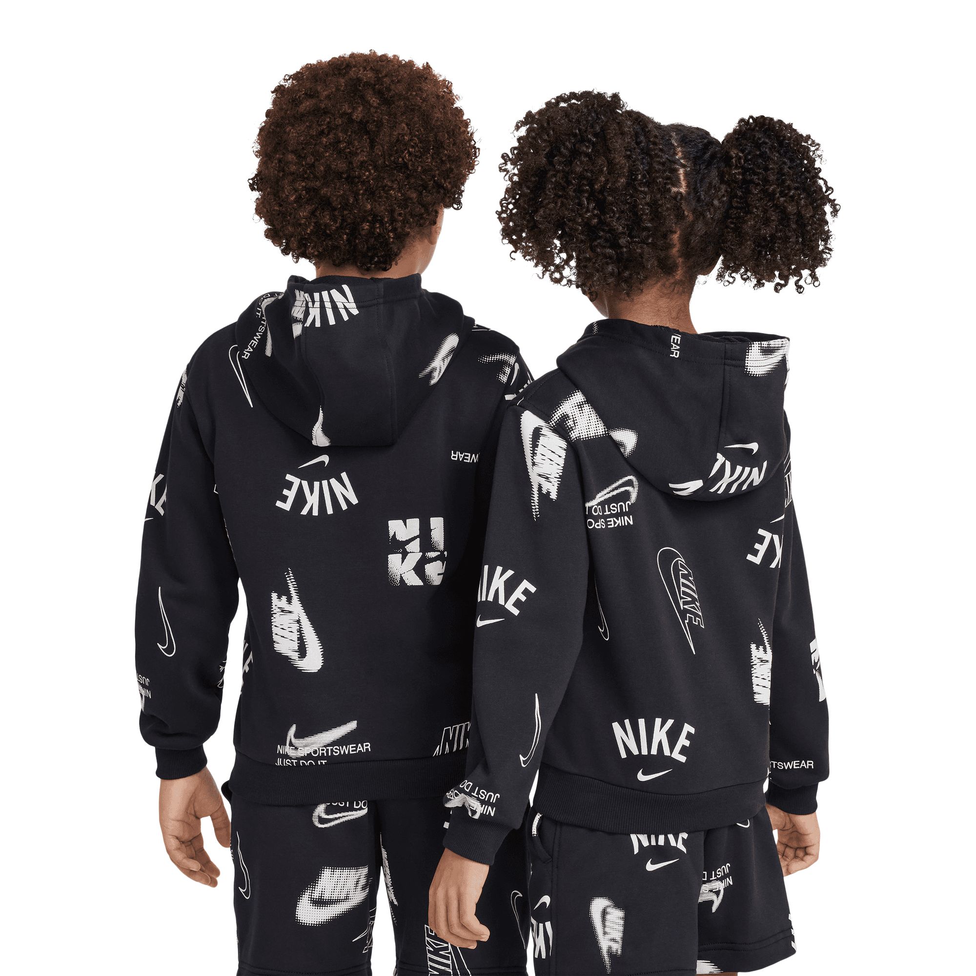 Nike Boys' Club All Over Print Hoodie