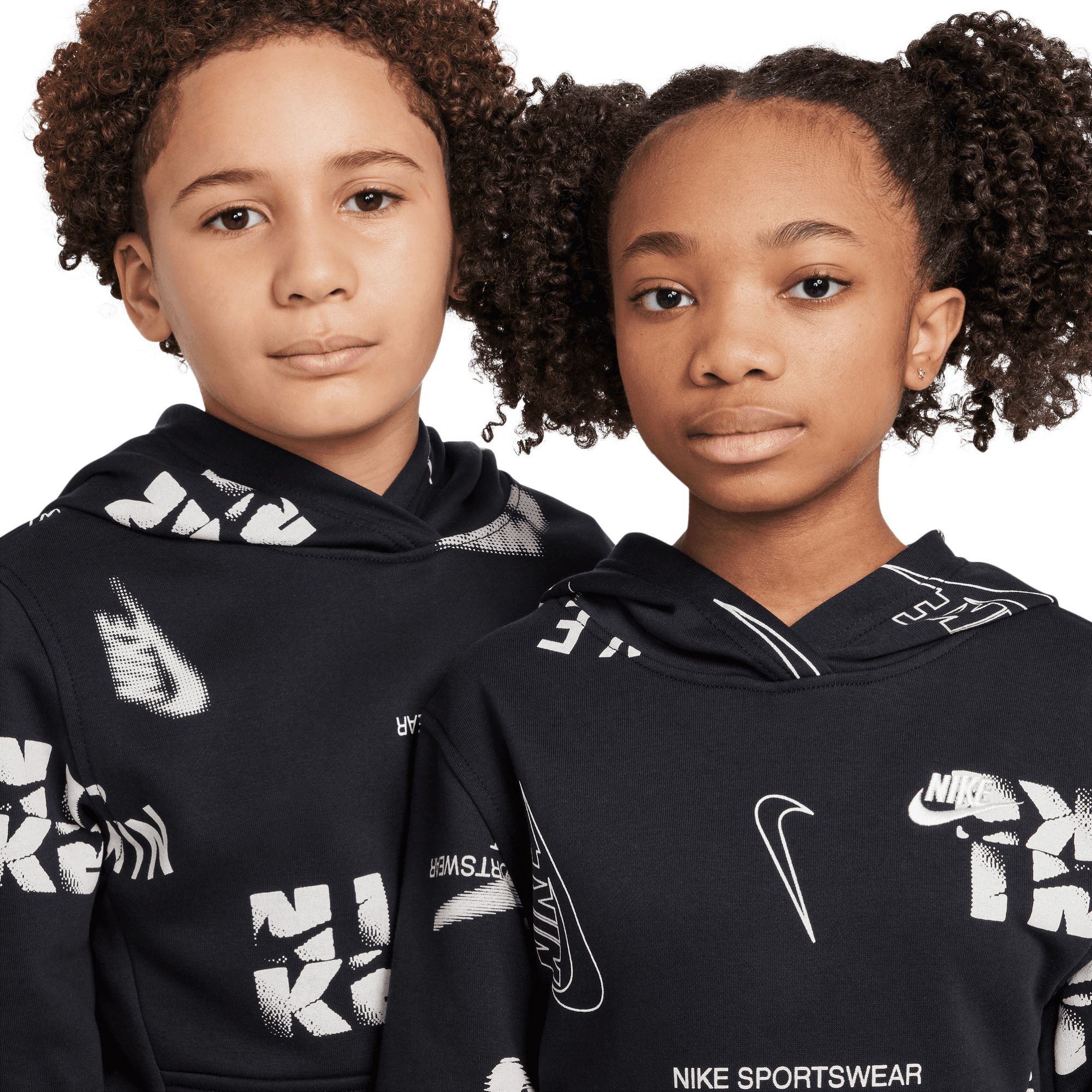 Nike Boys' Club All Over Print Hoodie