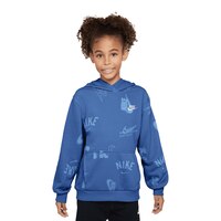 Nike Boys' Club All Over Print Hoodie Front_Flat