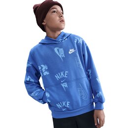 Nike Boys' Club All Over Print Hoodie