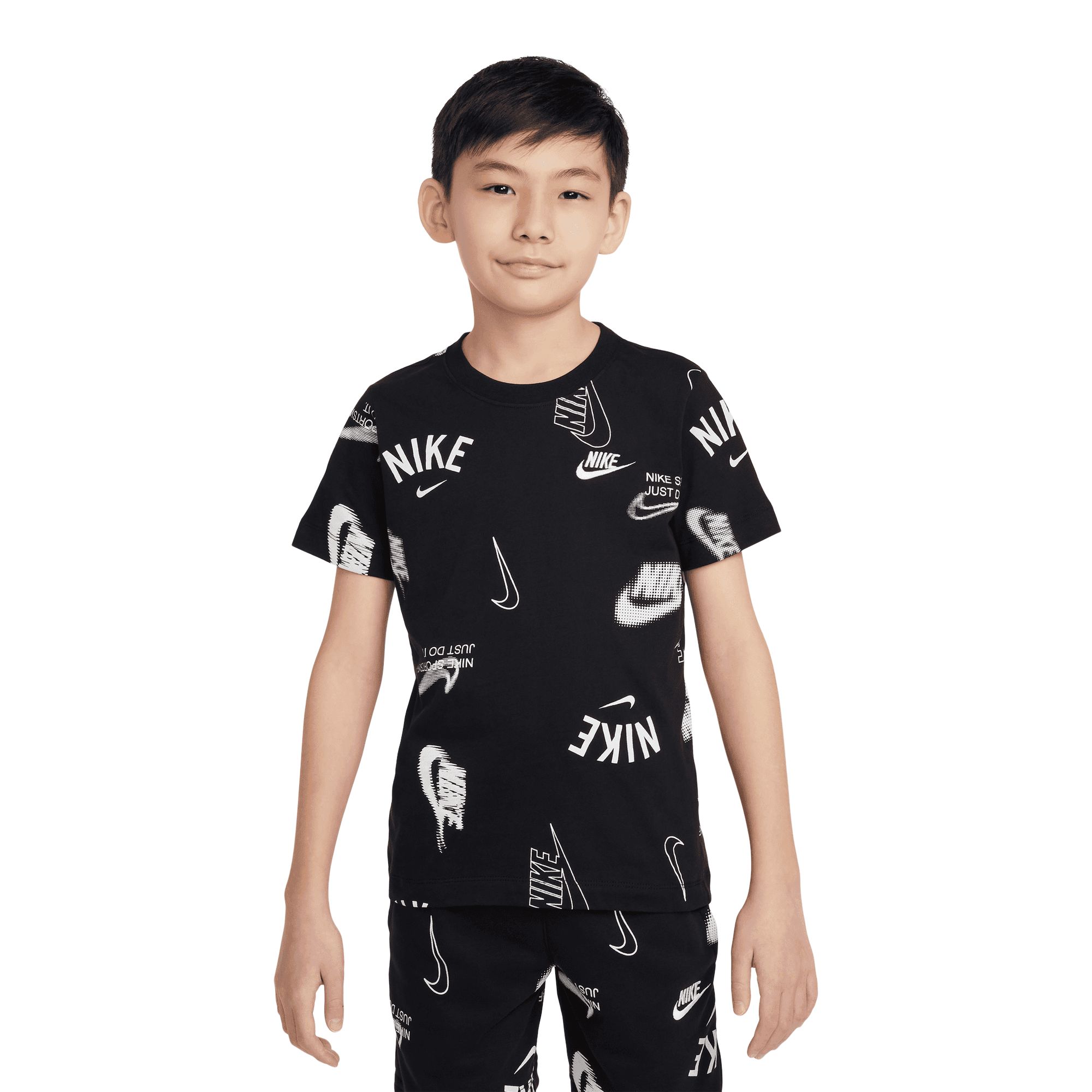 Nike Boys' Club All-over Print T-Shirt