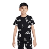 Nike Boys' Club All-over Print T-Shirt Front_Flat