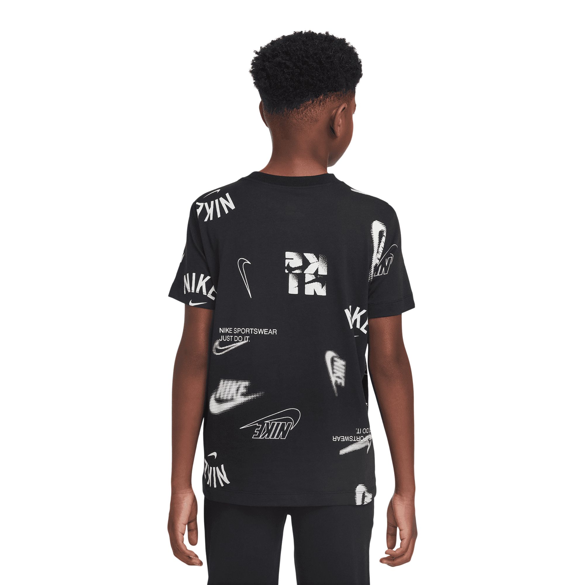 Nike Boys' Club All-over Print T-Shirt