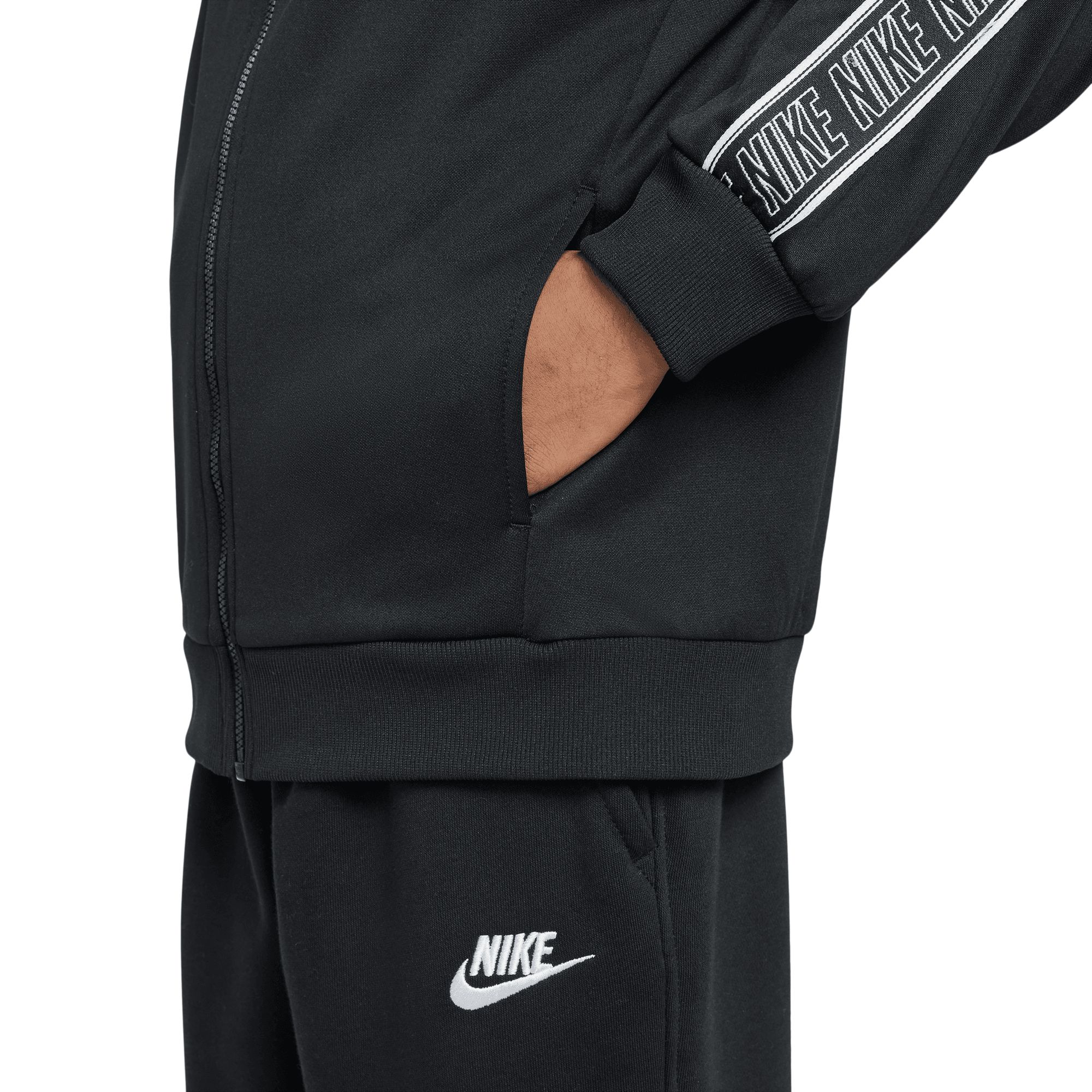 Nike Boys' Dri-FIT Club Poly Full Zip Hoodie