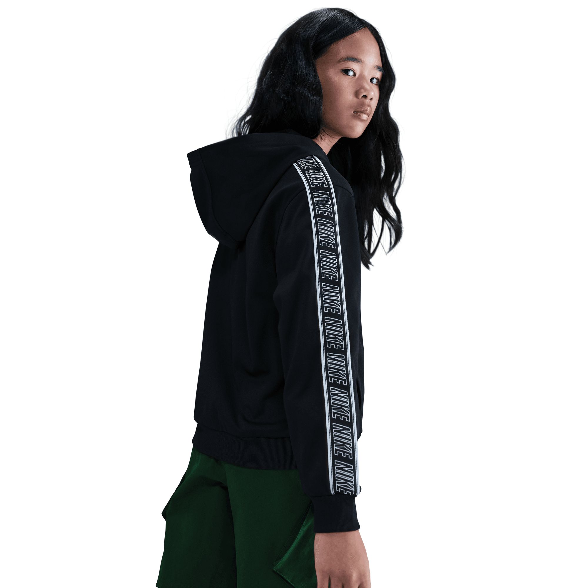Nike Boys' Dri-FIT Club Poly Full Zip Hoodie