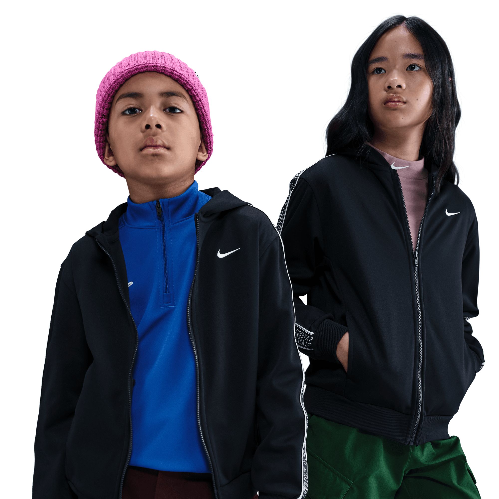 Nike Boys' Dri-FIT Club Poly Full Zip Hoodie