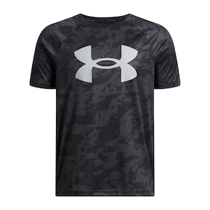 Under Armor Boys' Tech Big Logo Printed T Shirt