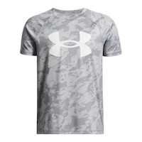 Under Armor Boys' Tech Big Logo Printed T Shirt