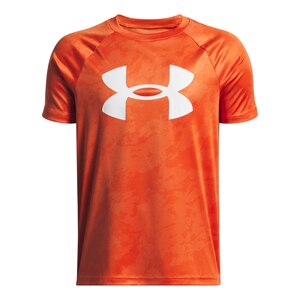 Under Armor Boys' Tech Big Logo Printed T Shirt