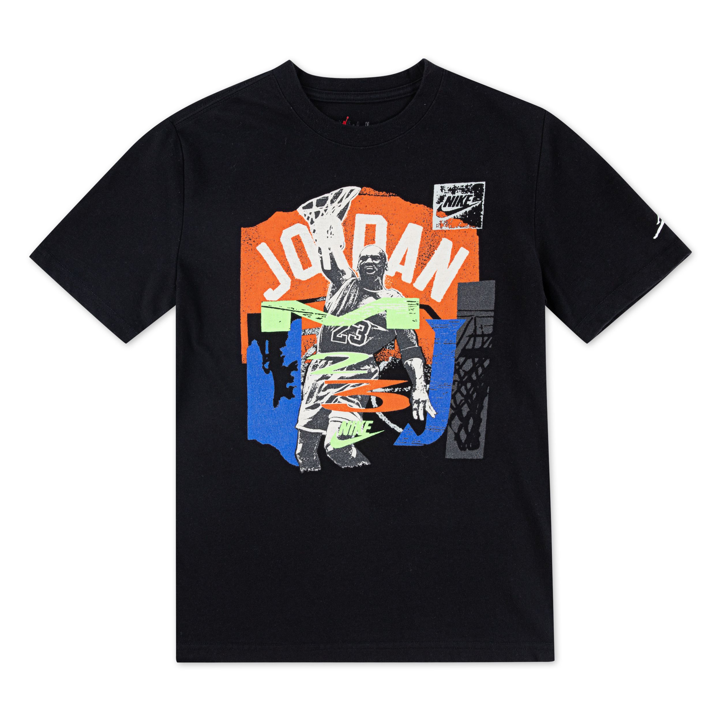 Jordan Kids' Michael Throwback Slam Cotton T-shirt