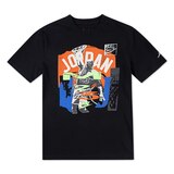 Jordan Kids' Michael Throwback Slam Cotton T-shirt Front_Flat