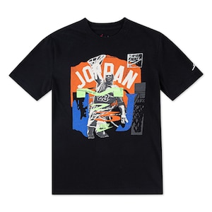 Jordan Kids' Michael Throwback Slam Cotton T-shirt