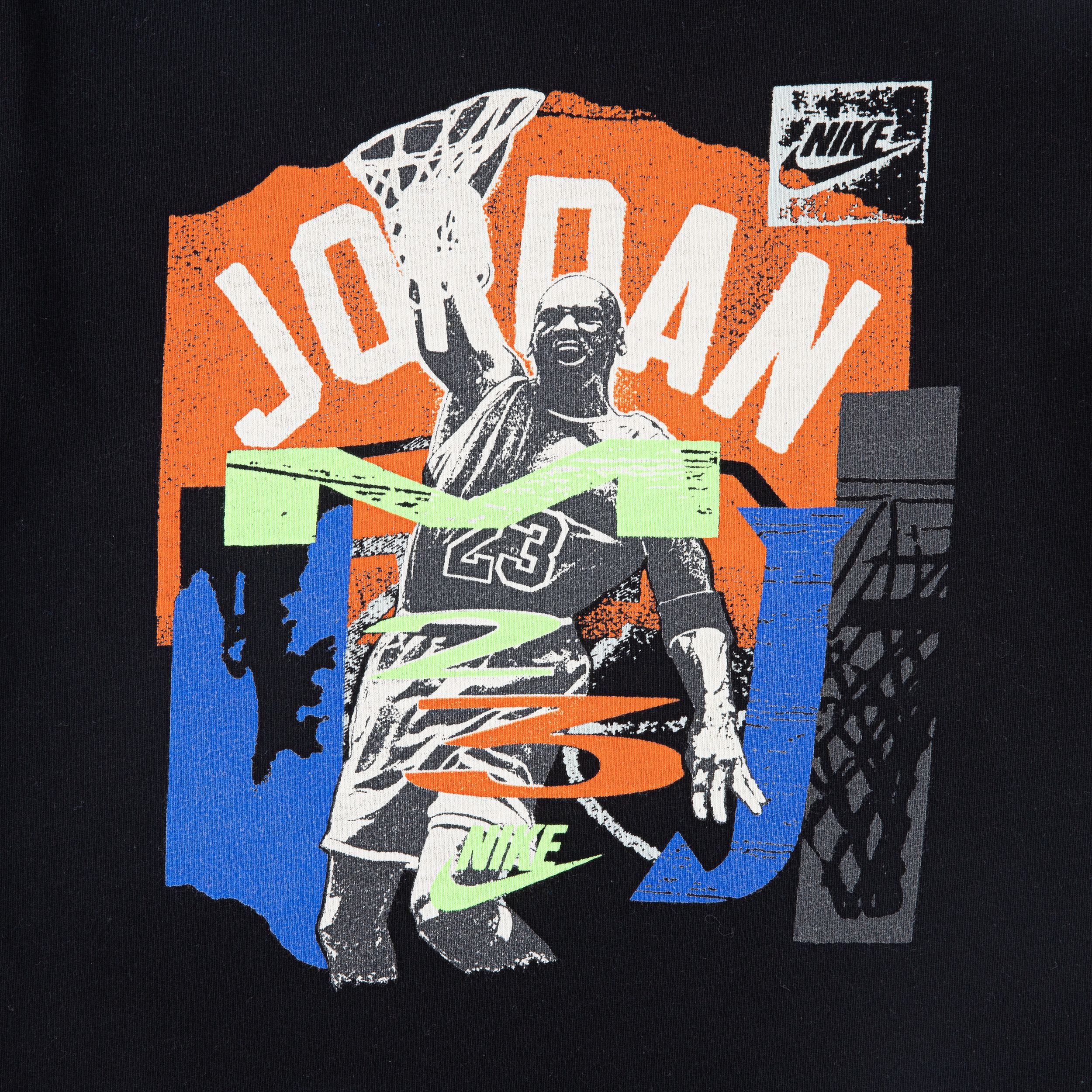 Jordan Kids' Michael Throwback Slam Cotton T-shirt