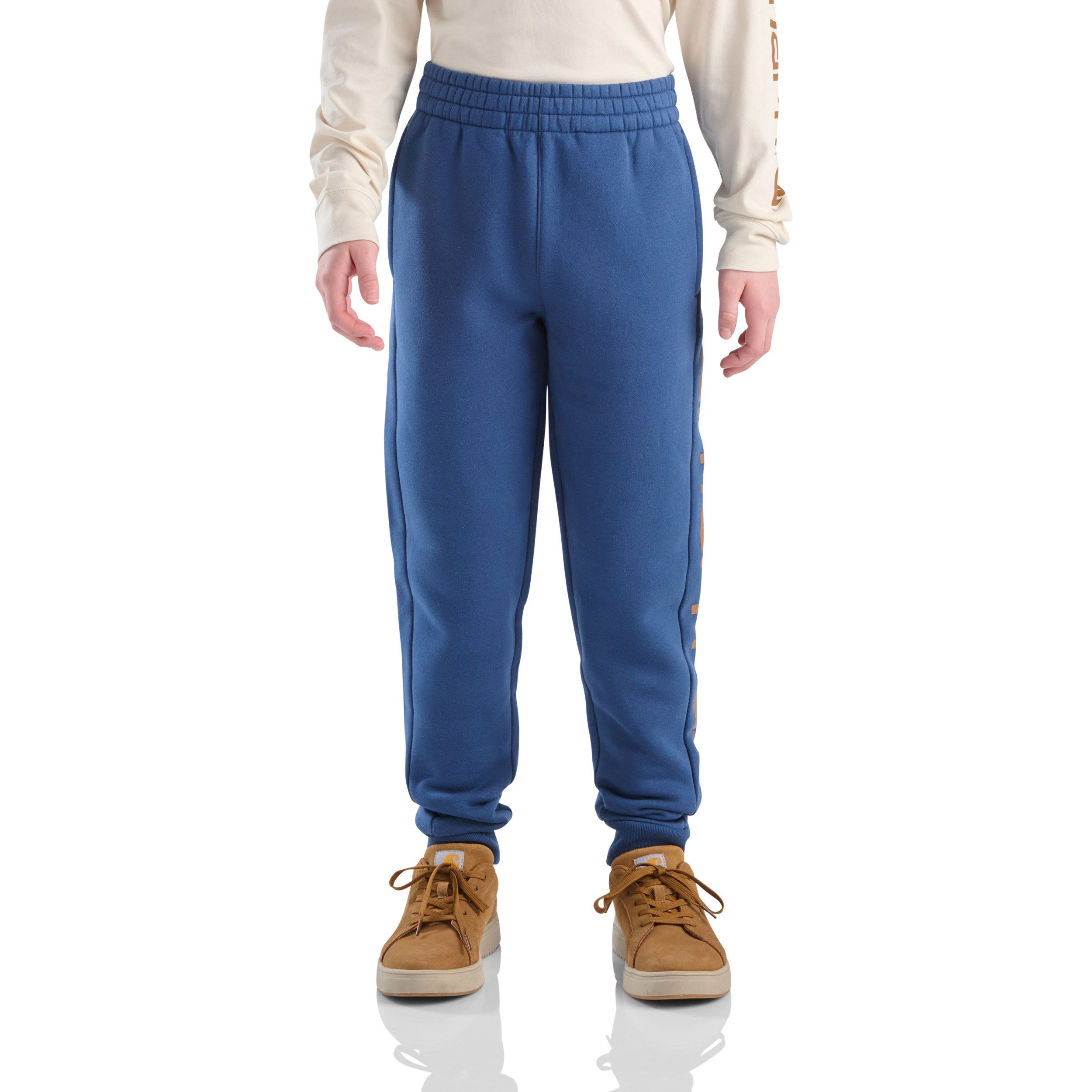 Carhartt Boys' Fleece Logo Sweatpants