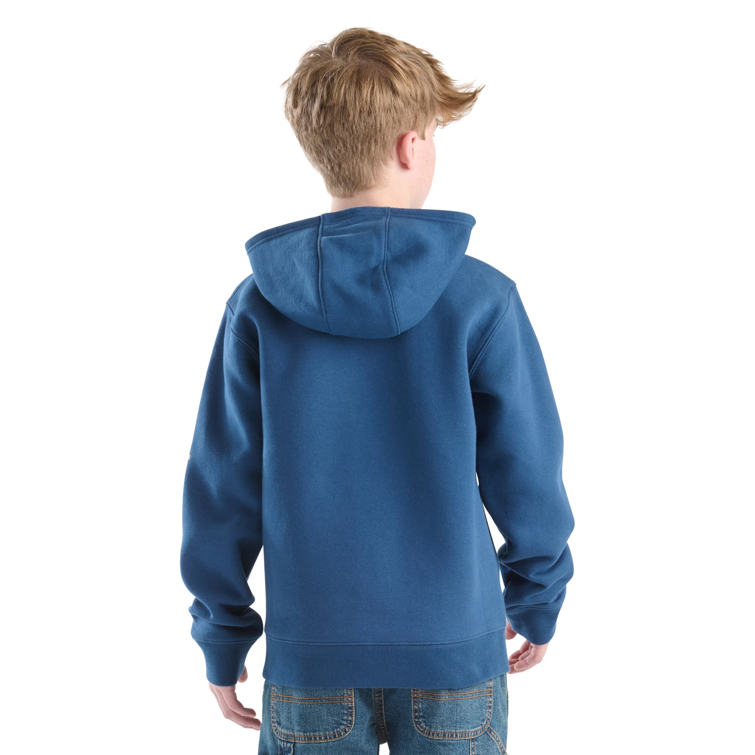 Carhartt Boys' Logo Full Zip Hoodie