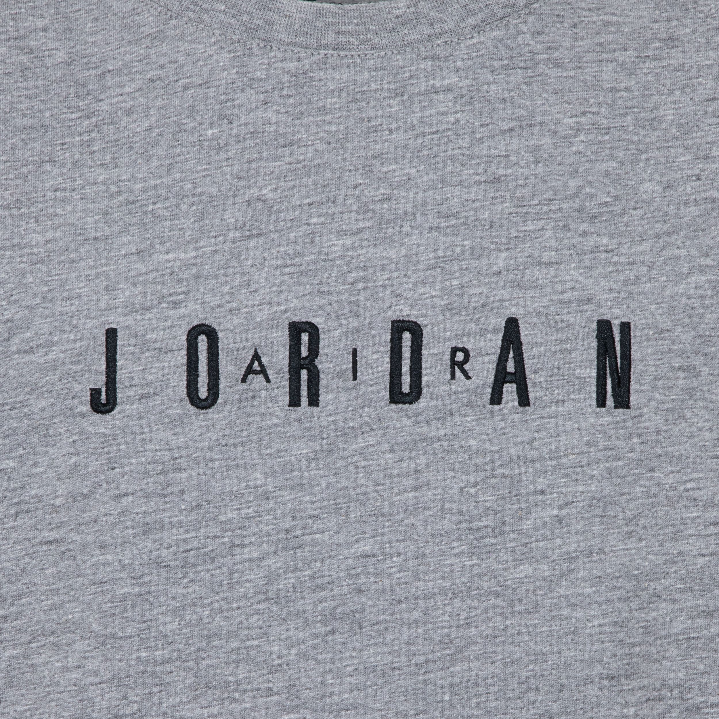 Jordan Kids' Mj Wordmark Embroidered Sweatshirt