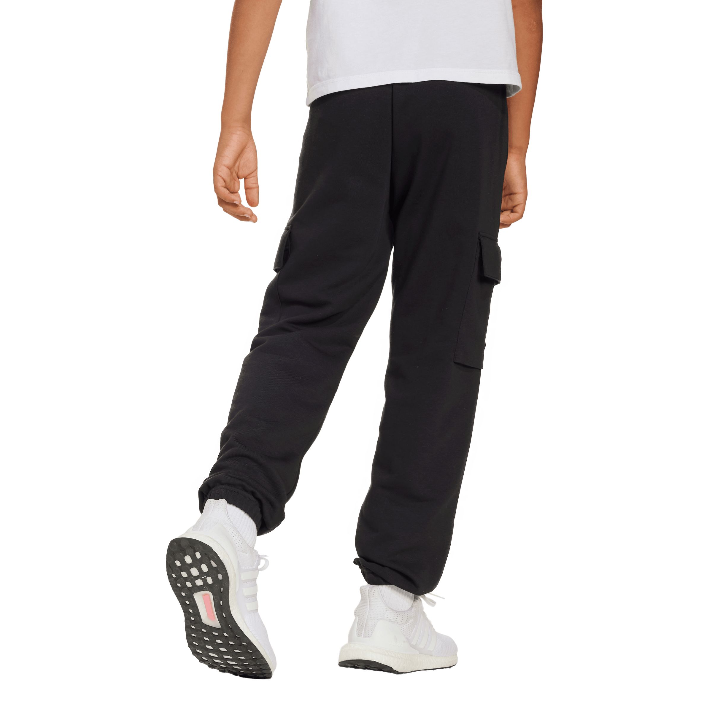 adidas Kids' Essentials Football Cargo Jogger Pants - Recycled Cotton Blend