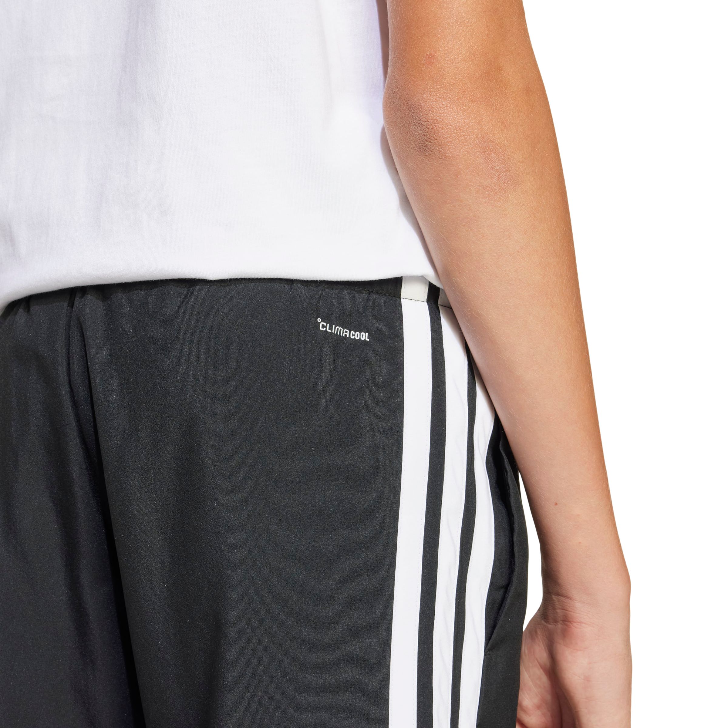 adidas Unisex 3-stripes Woven Athletic Shorts