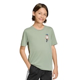adidas Youth Minecraft Graphic T-Shirt Front_Flat