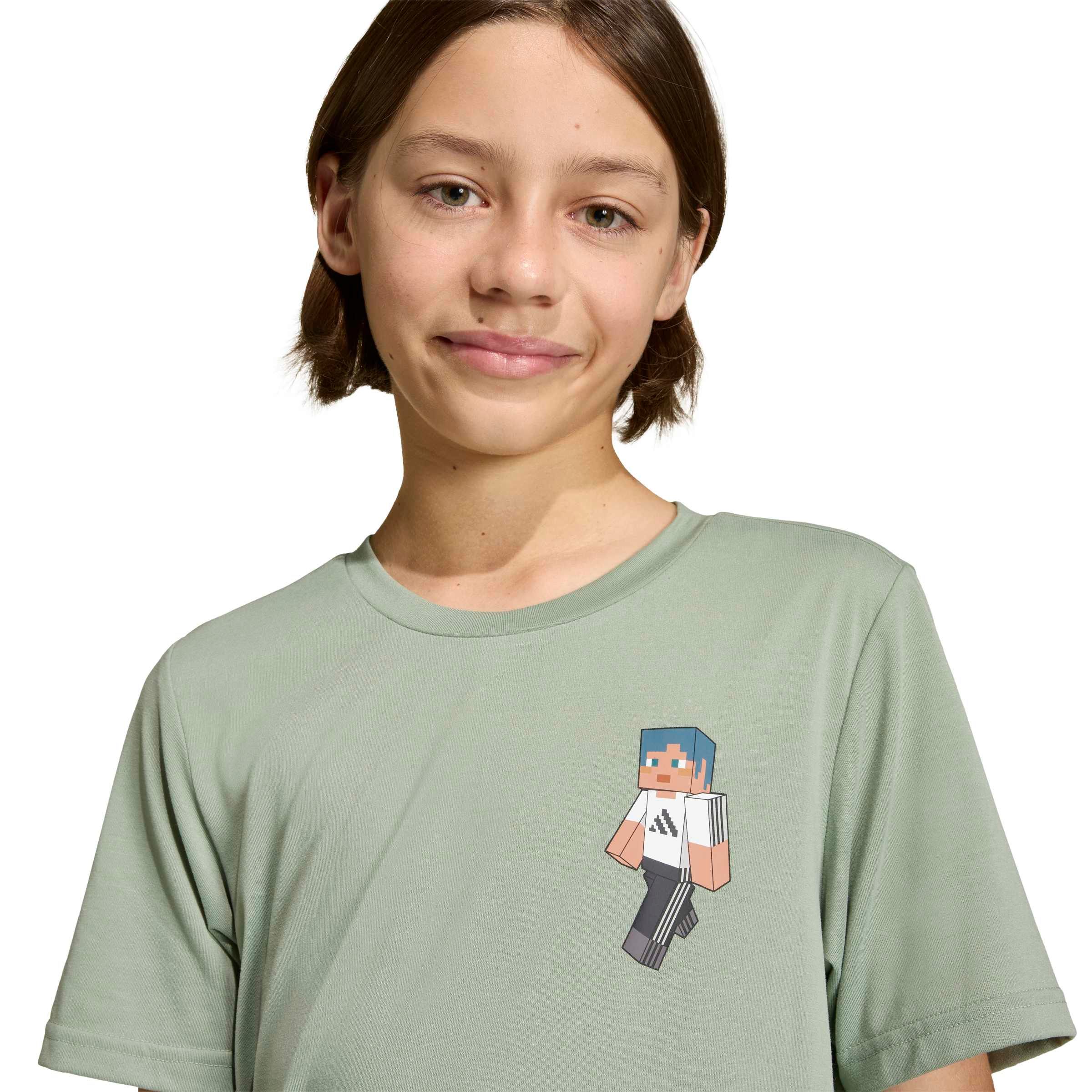 adidas Youth Minecraft Graphic T-Shirt