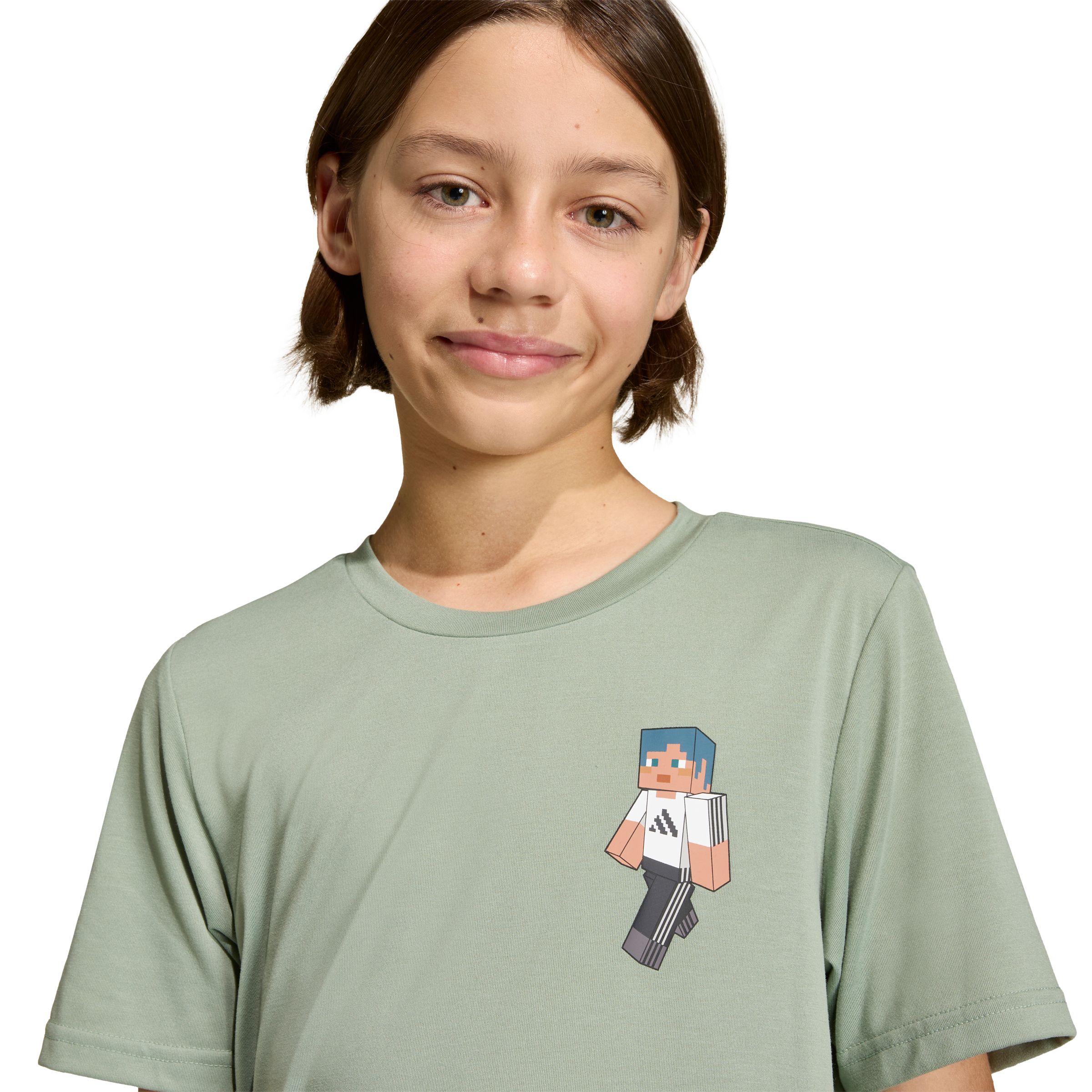 adidas Youth Minecraft Graphic T-Shirt