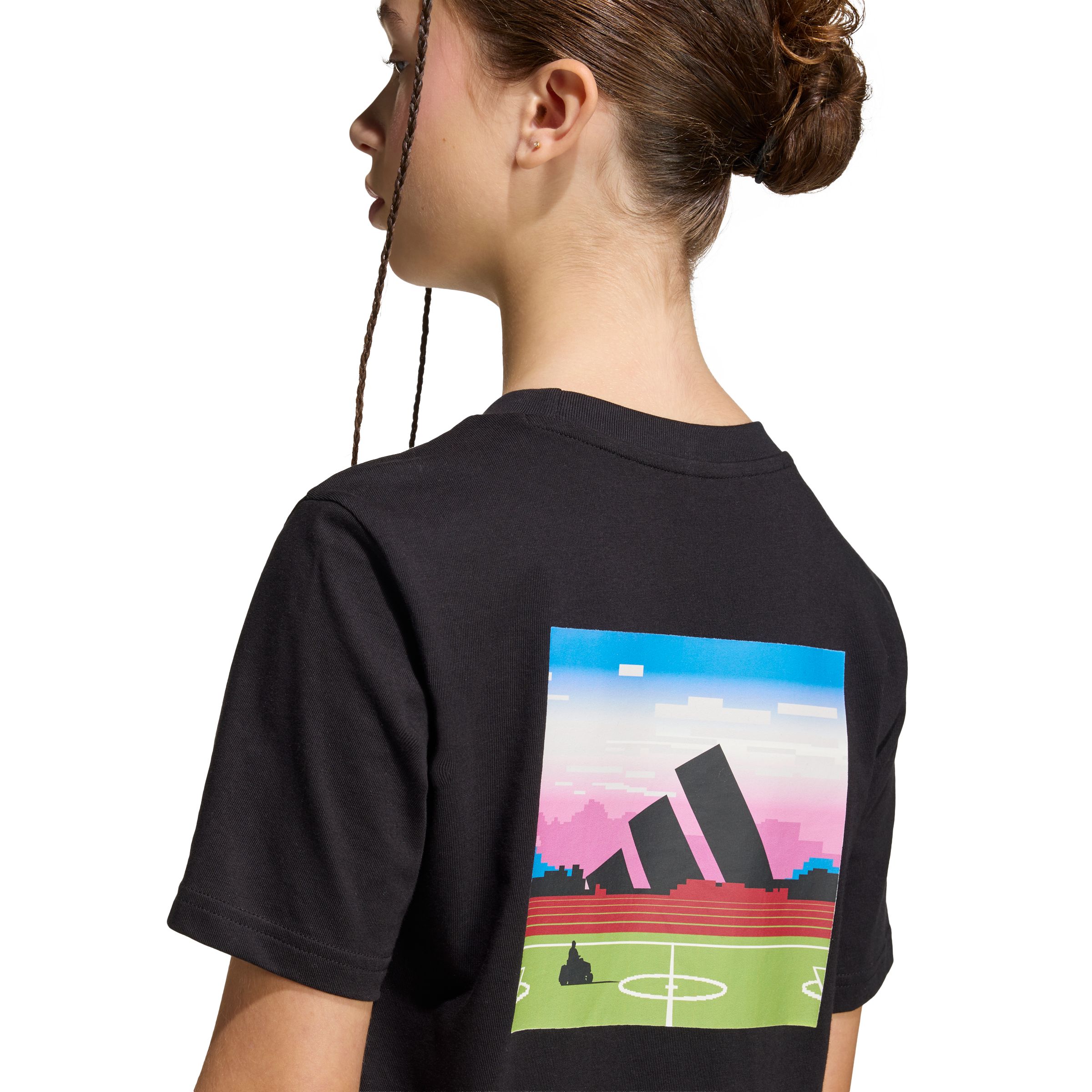 adidas Unisex Game T Comfortable Activewear Graphic T-shirt