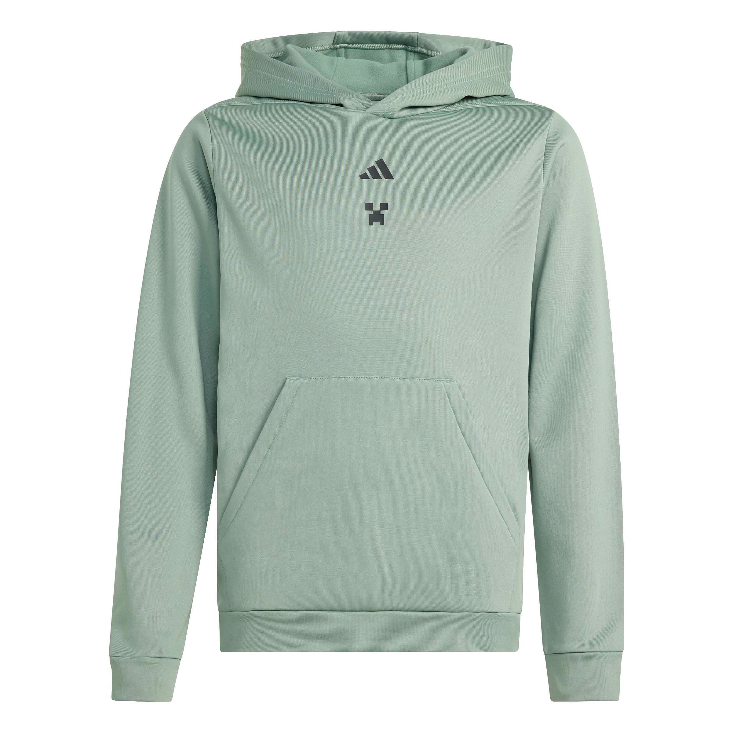 adidas Kids' Minecraft Hoodie with Creeper Graphic
