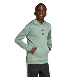 adidas Kids' Minecraft Hoodie with Creeper Graphic Front_Angled_Right