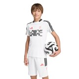 adidas Unisex Lamine Yamal Youth Football Training Jersey Front_Angled_Left