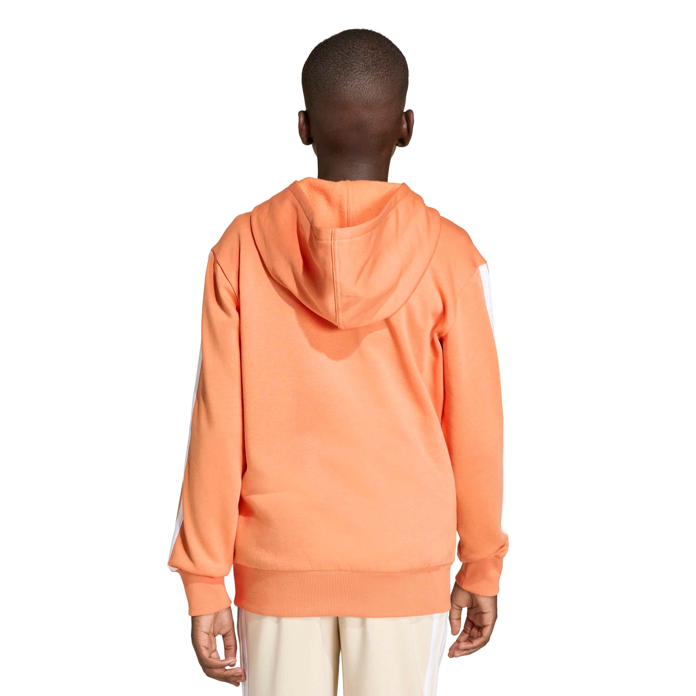 adidas Kids' 3-stripe Fleece Hoodie