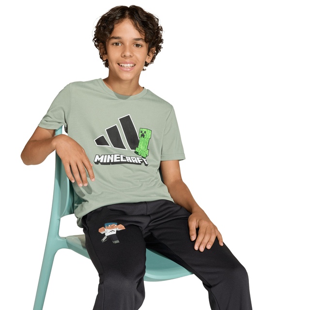 adidas Unisex Minecraft Graphic T-Shirt