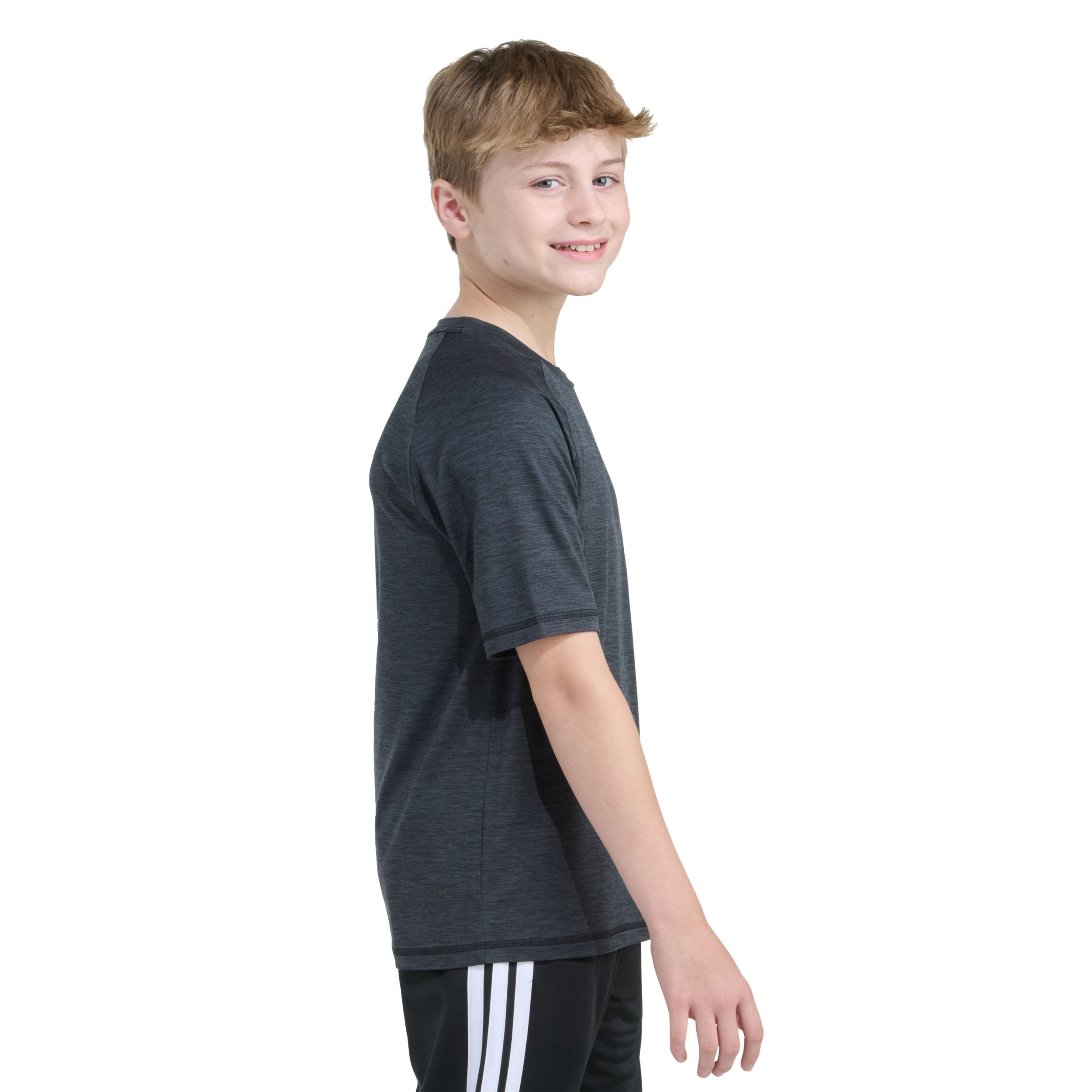 adidas Kids' Raglan Polyester Sports T-shirt
