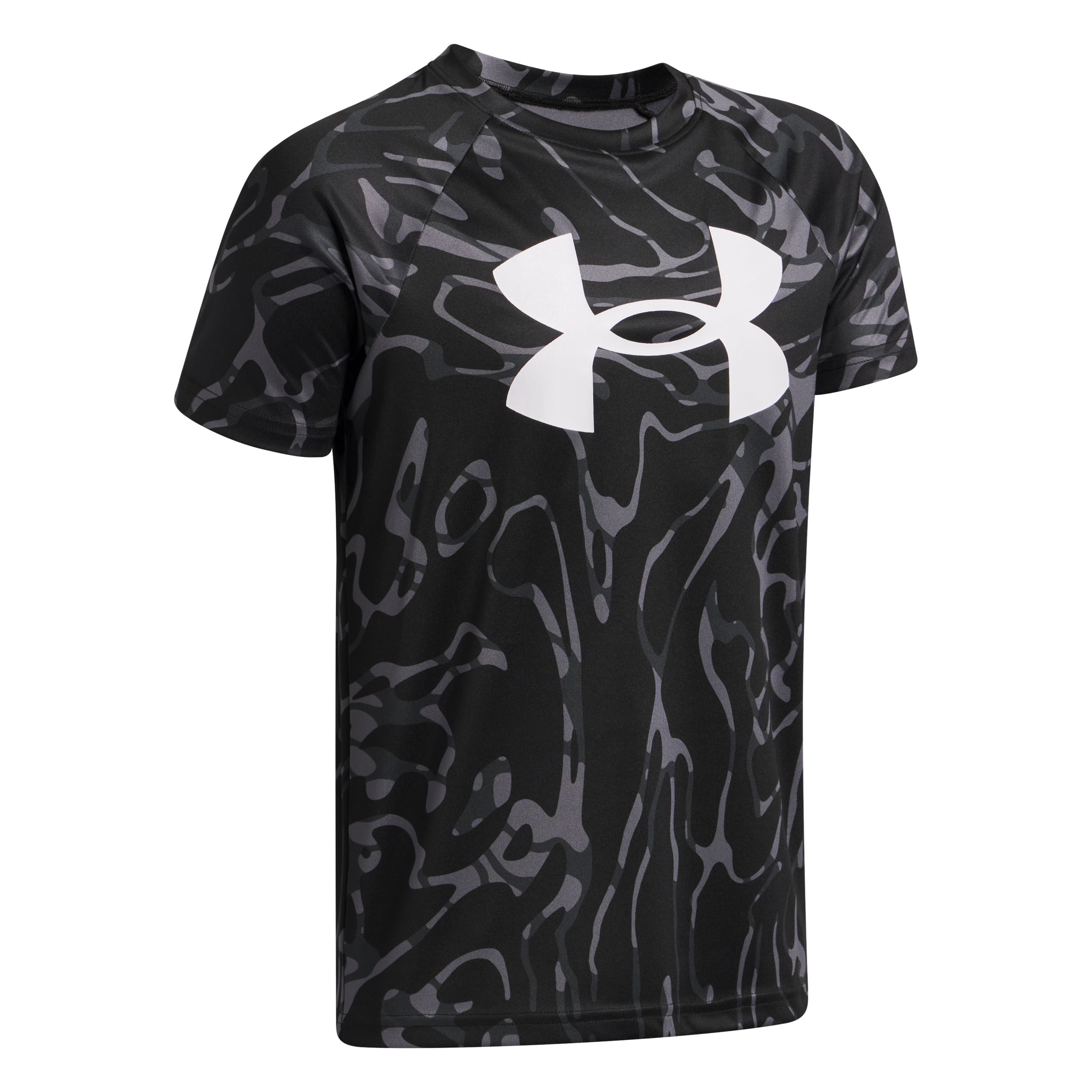 Under Armor Boys' Tech Big Logo Printed T Shirt