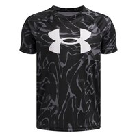 Under Armor Boys' Tech Big Logo Printed T Shirt