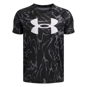 Under Armor Boys' Tech Big Logo Printed T Shirt