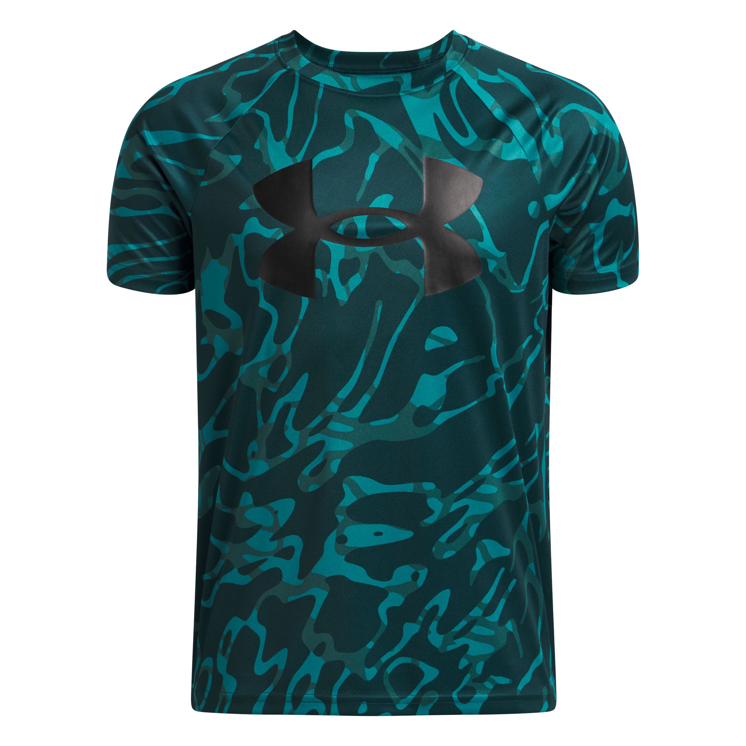 Under Armor Boys' Tech Big Logo Printed T Shirt