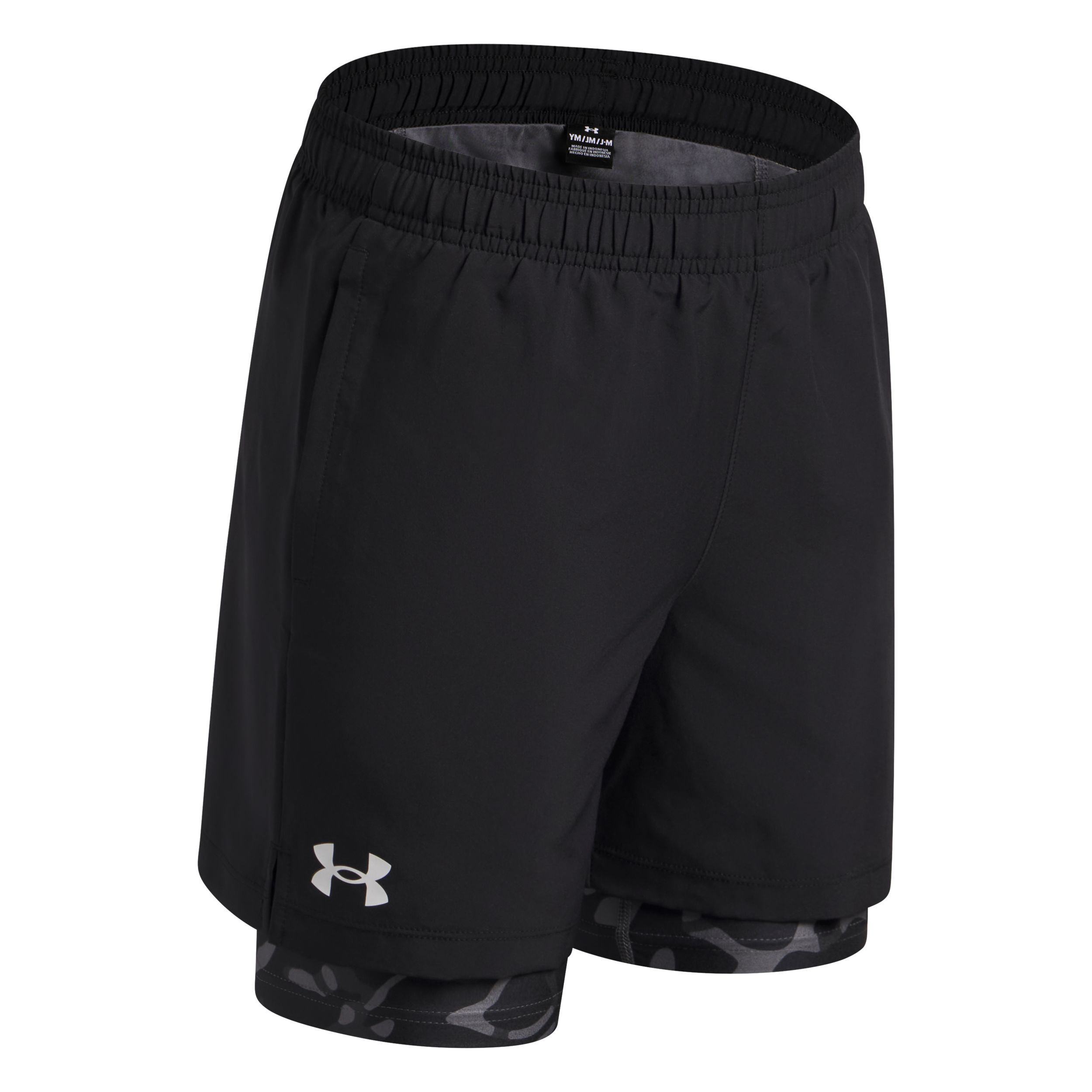 Under Armour Kids' Tech™ Woven 2 In 1 Sports Shorts