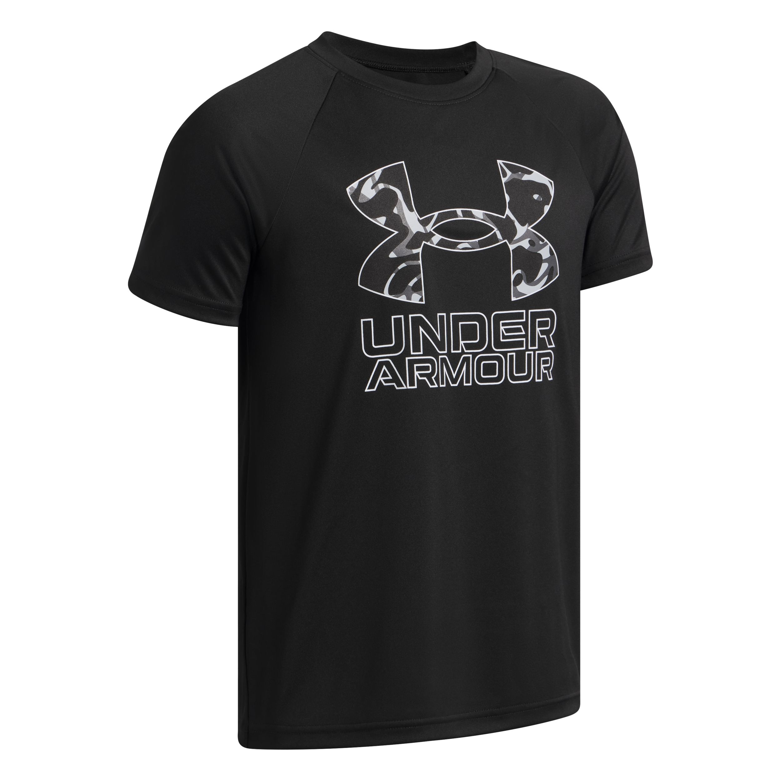 Under Armor Boys' Tech Hybrid Print Fill T Shirt
