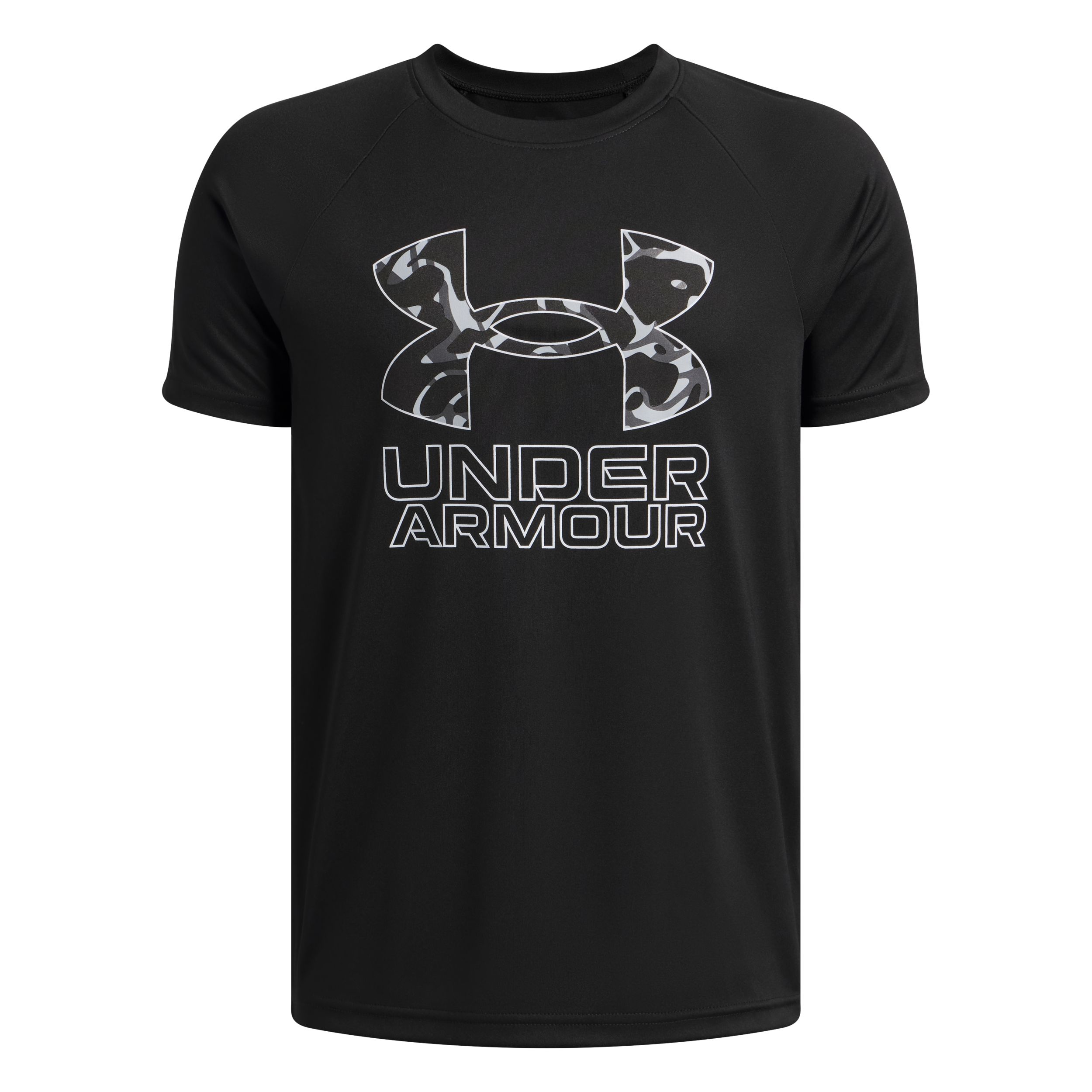 Under Armor Boys' Tech Hybrid Print Fill T Shirt
