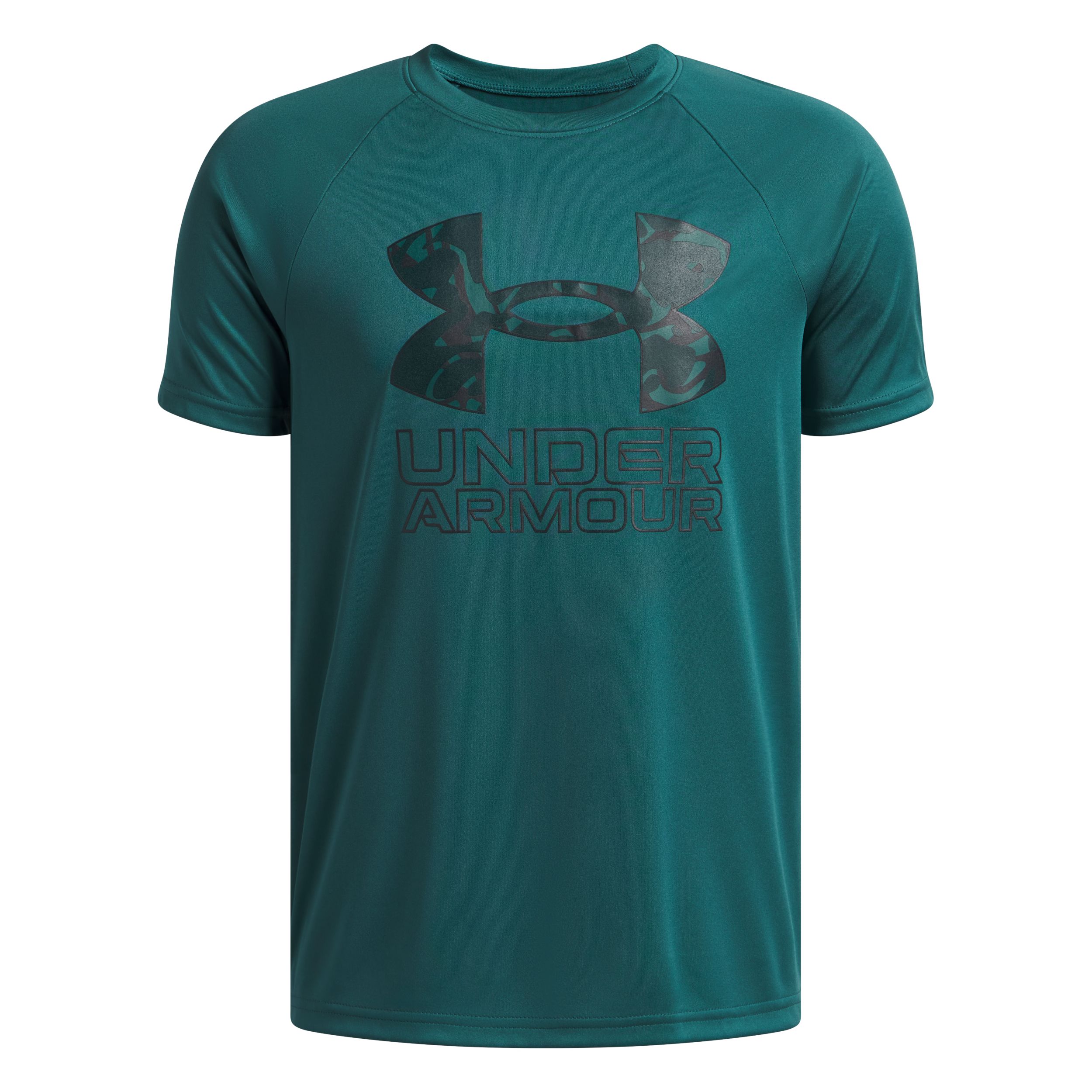 Under Armor Boys' Tech Hybrid Print Fill T Shirt