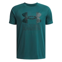 Under Armor Boys' Tech Hybrid Print Fill T Shirt