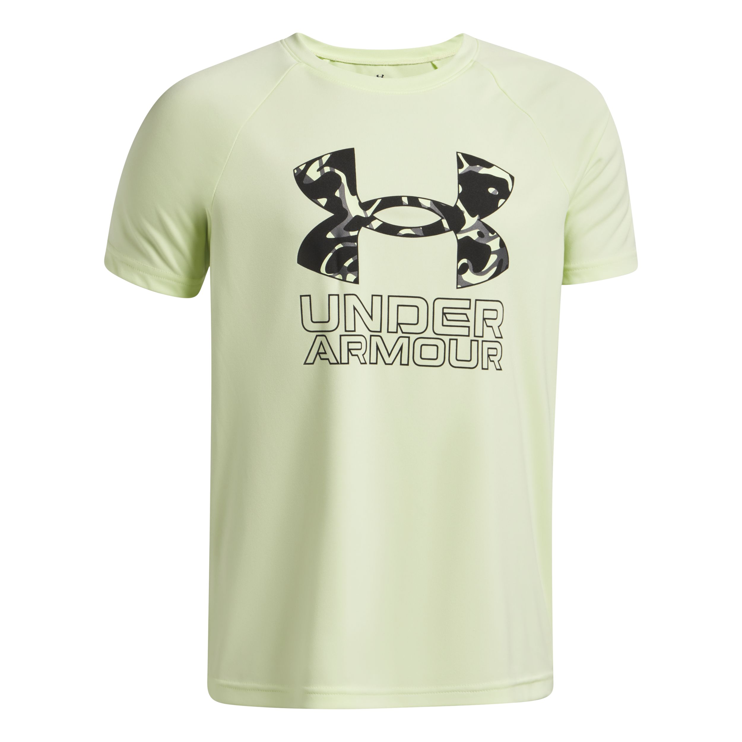 Under Armor Boys' Tech Hybrid Print Fill T Shirt