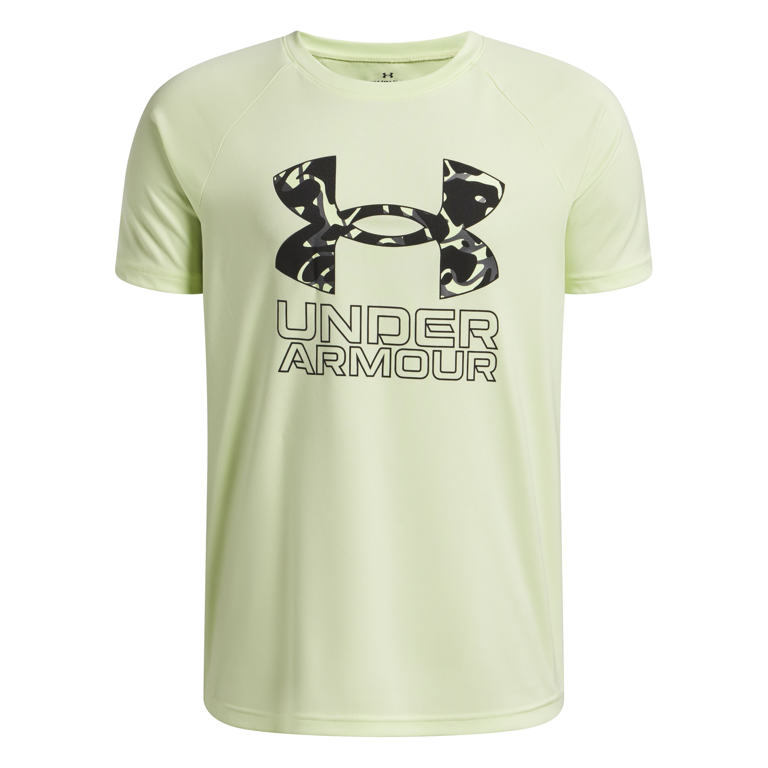 Under Armor Boys' Tech Hybrid Print Fill T Shirt
